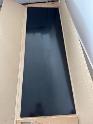 2 Paneles Vidrio Negro IKEA