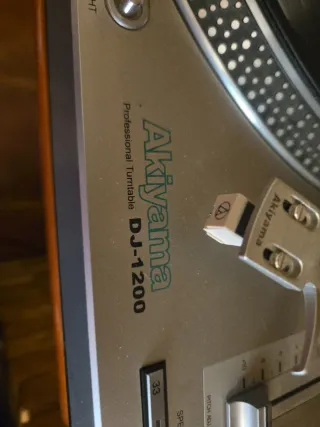 Tocadiscos Akiyama DJ-1200 Plata