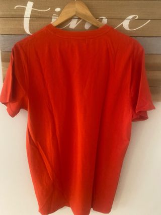 Camiseta El Ganso Roja Hombre Talla M