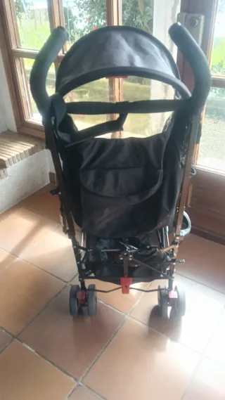 Silla de paseo inglesa Maclaren plegable y funda