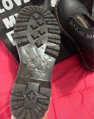 Dr. Martens Botas Plataforma Cremallera