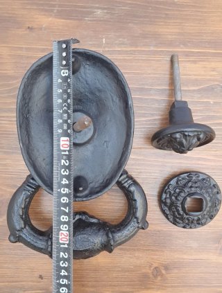 Aldabon, aldaba ,Picaporte, Antiguo de Hierro fund