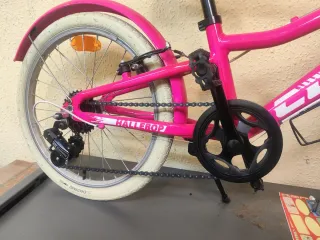 Bicicleta rosa 20 pulgadas,marca connor
