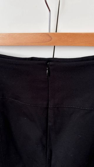 Falda Adolfo Dominguez Negra y Marrón