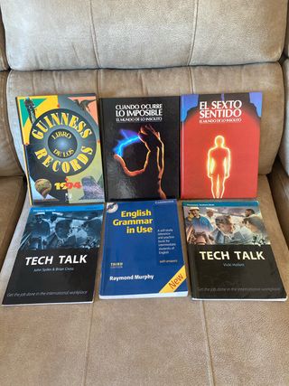 Lote de 6 libros varios