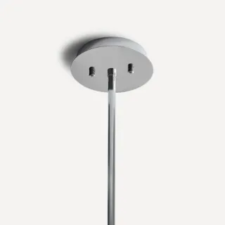 Lámpara colgante con lágrimas de cristal