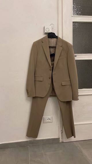 Completo uomo Zara beige