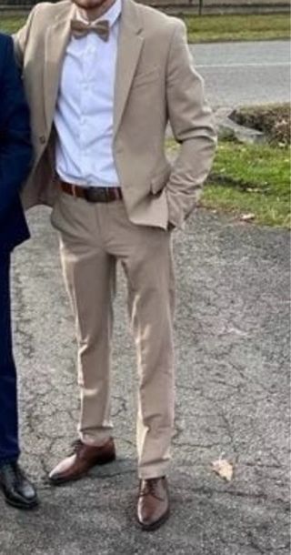 Completo uomo Zara beige
