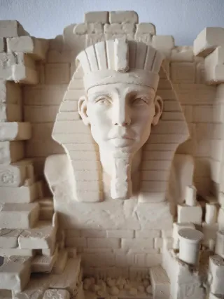 Faraón Egipcio compatiblecn playmobil o decoracion