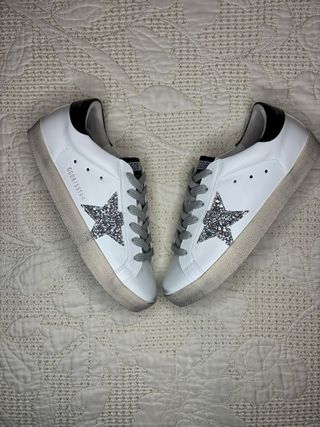 Golden Goose Superstar Sneakers Plata