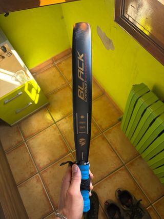 Pala de pádel Siux Black Carbon Revolution 3k
