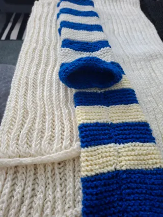 Sciarpe di lana fatte a mano