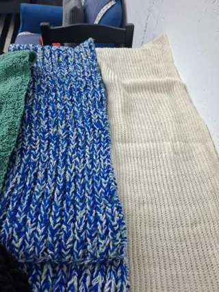 Sciarpe di lana fatte a mano