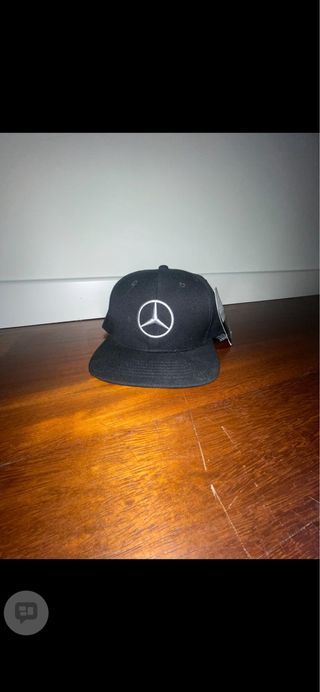 Cappellino Mercedes-Benz Flatbrim Nero Originale