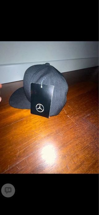 Cappellino Mercedes-Benz Flatbrim Nero Originale