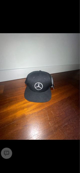 Cappellino Mercedes-Benz Flatbrim Nero Originale