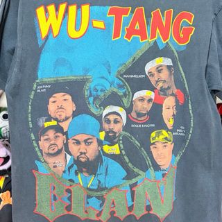 Camiseta Wu-Tang Clan Bay Club Negra