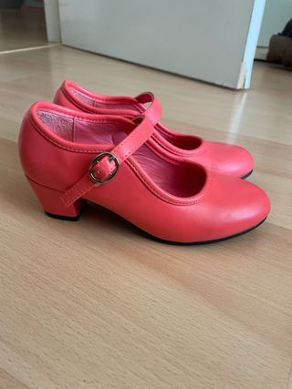 Tacones Flamenca Niña Coral Ramirez