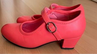 Tacones Flamenca Niña Coral Ramirez