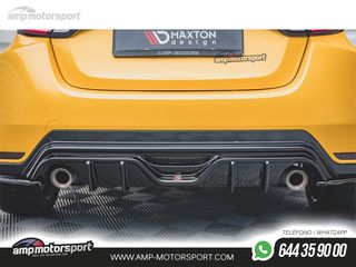 DIFUSOR TRASERO TOYOTA GR YARIS MK4 2020-- NEGRO MATE