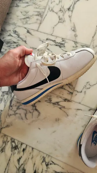 Nike Cortez Pelle Bianco