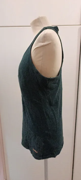 Top Freddy verde donna