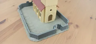 Iglesia escala HO similar a FALLER 130679