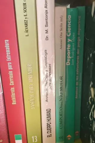 Lote libros EF y CAFYD