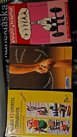 Lote libros EF y CAFYD