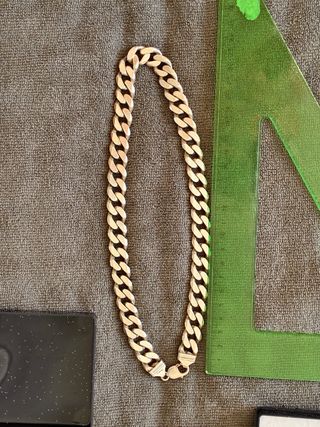 Cadena cubana plata 200g