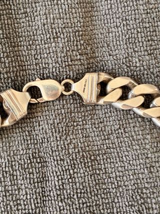 Cadena cubana plata 200g