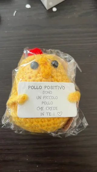 Pollo Positivo Peluche Credi In Te