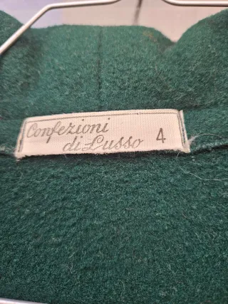 Giacca da camera corta in lana uomo M