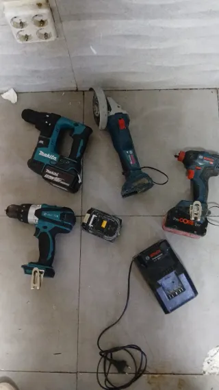 Pack Herramientas Eléctricas Makita y Bosch