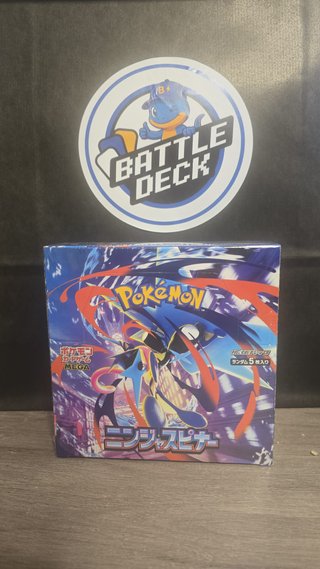 Caja Booster Japonés Pokémon Ninja Spinner