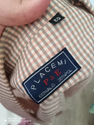 Camisa Placemí P&E Riscas EG