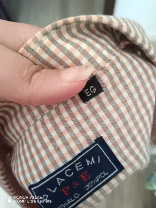 Camisa Placemí P&E Riscas EG