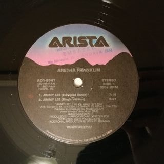 Aretha - Jimmy Lee / Aretha Mega Mix 12