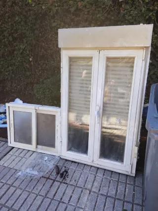 Ventana aluminio doble cristal