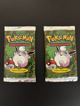 Pokemon sobre jungla 1 edición heavy