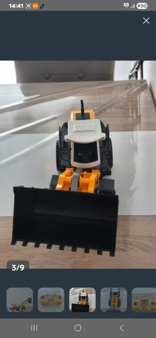 Retroexcavadora teledirigida 2.4GHz