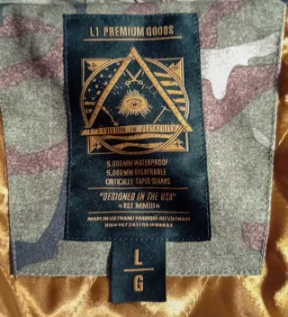 Chaqueta L1 Premium Goods Camuflaje Talla L