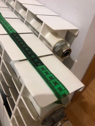 Radiador Aluminio blanco RAYCO, 7 elementos