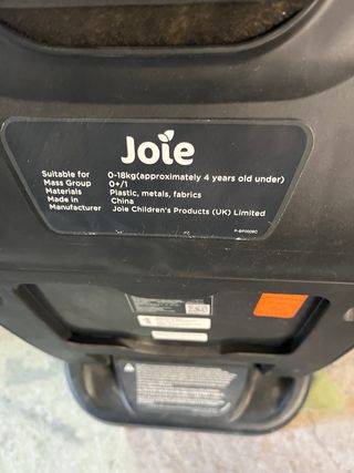 Sillas de coche para niños Joie