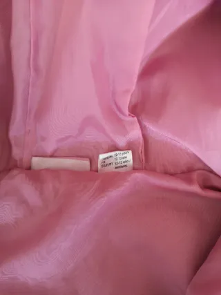 Chaqueta peluche rosa con capucha