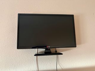 TV LG 22 con cable y mando