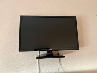 TV LG 22 con cable y mando