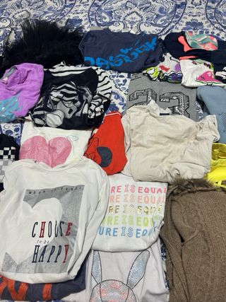 Lote 24 prendas niña 11/12 años