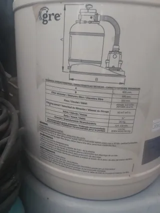 Depuradora Piscina 12000L