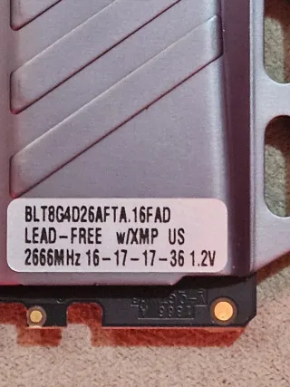 2x8 Crucial Ballistix DDR4 RAM